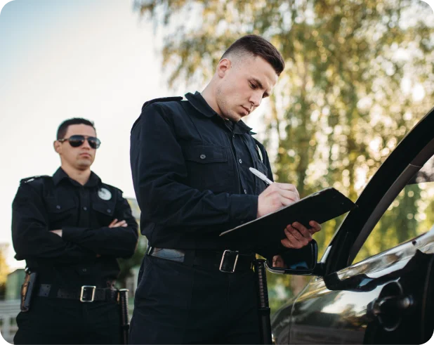 Facilities management team working in a commercial office space