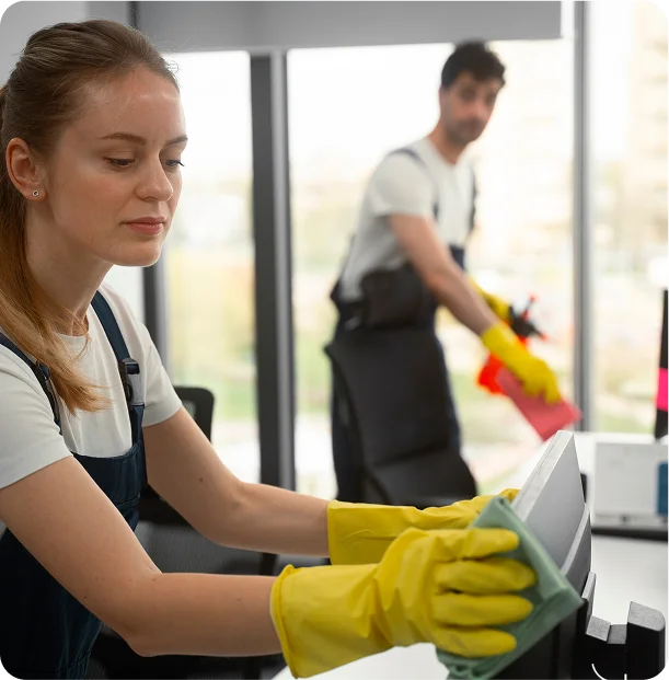 Can anyone schedule Cleaning and Disinfection services outside business hours?