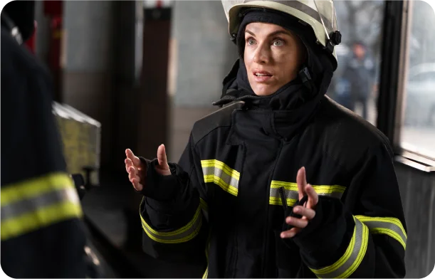 How does fire waking watch ensure fire safety?