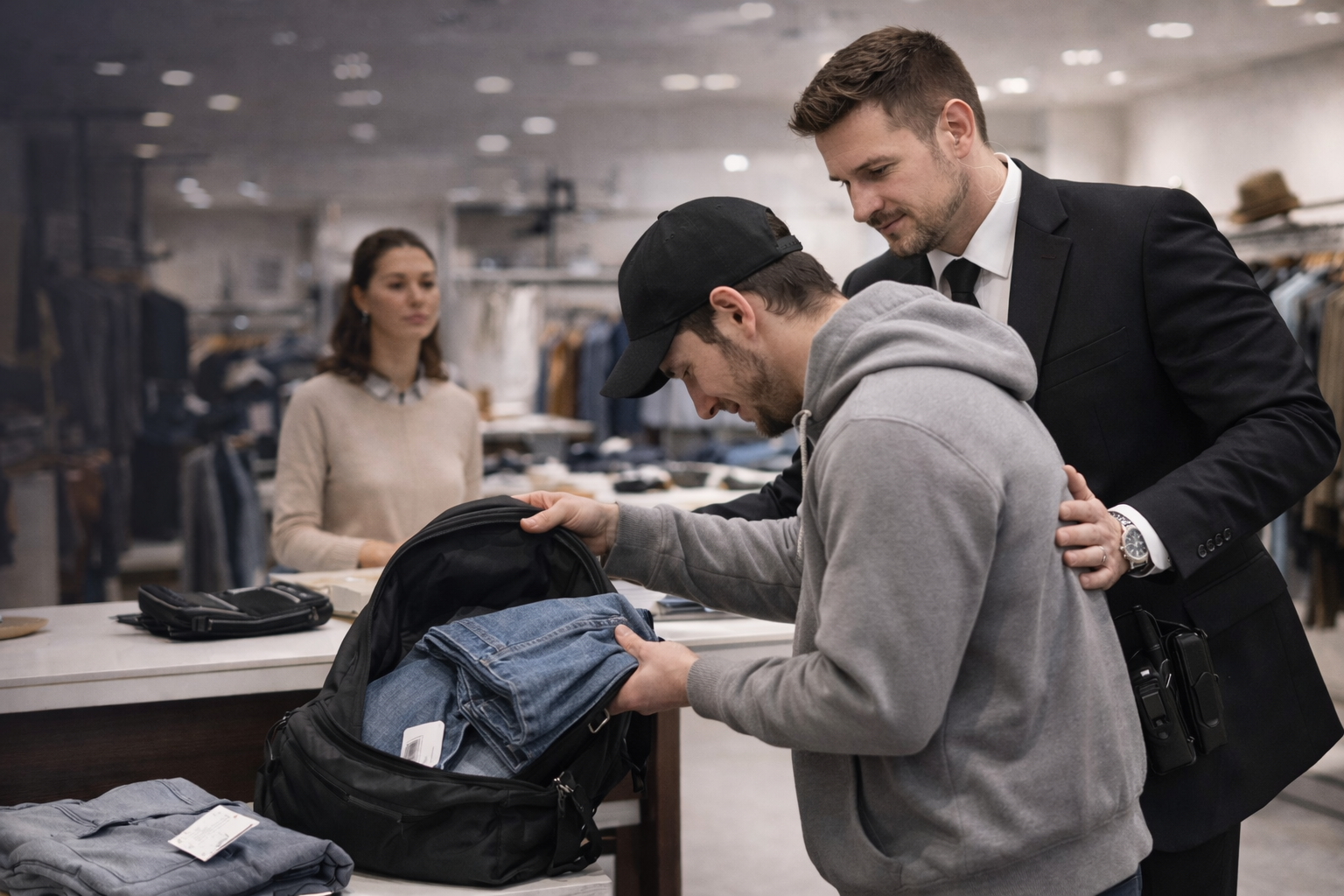 How can retail security guard services reduce shoplifting and theft?